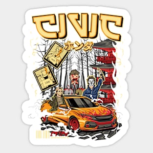 Honda Civic Sticker